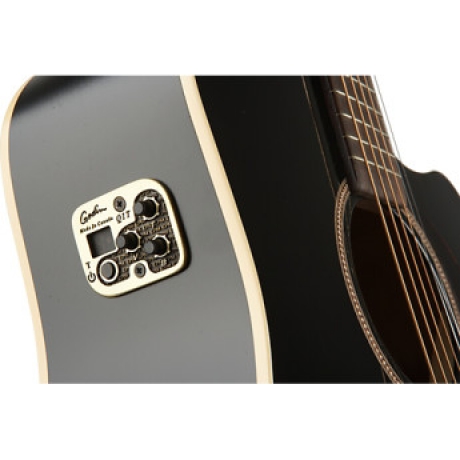 Seagull Entourage CW Black GT QIT Elektro Akustik Gitar (Siyah)<br>Fotoğraf: 3/4