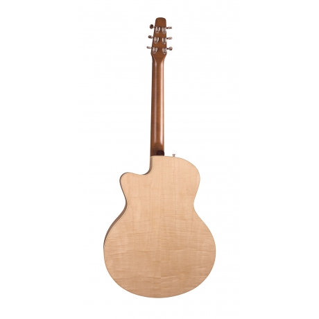 Seagull Performer Cutaway Folk Flame Maple QI Elektro Akustik Gitar (Natural)<br>Fotoğraf: 3/3