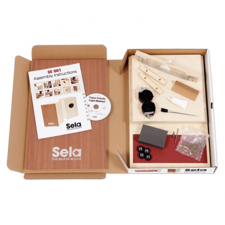 Sela SE 001 Trampet Cajon Kit (Natural)<br>Fotoğraf: 3/9