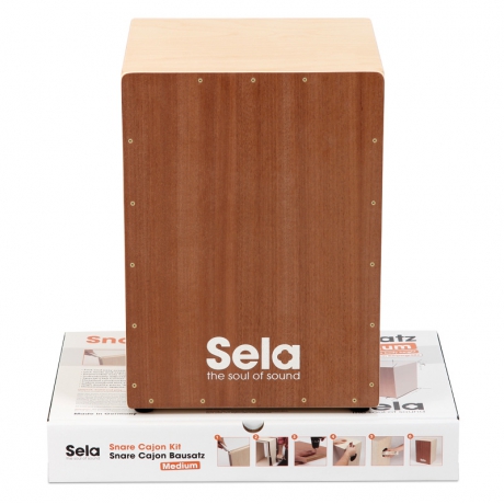Sela SE 018 Medium Trampet Cajon Kit (Natural)<br>Fotoğraf: 3/10