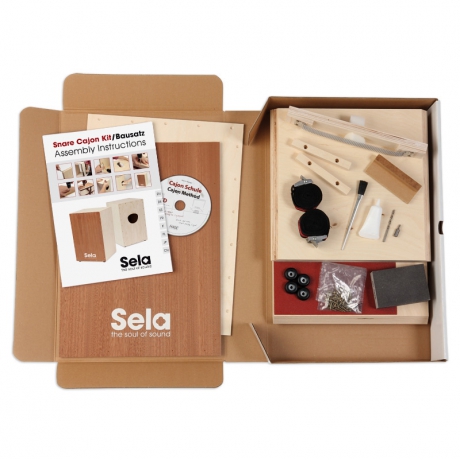 Sela SE 018 Medium Trampet Cajon Kit (Natural)<br>Fotoğraf: 4/10