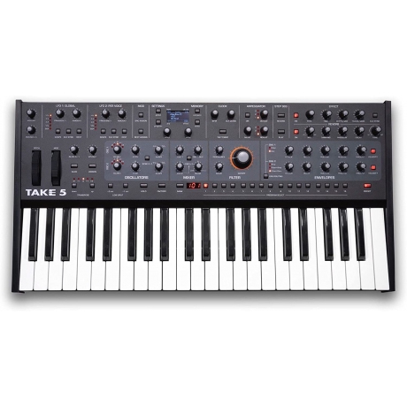 Sequential Take 5 Compact Polyphonic Analog Synthesizer<br>Fotoğraf: 1/2