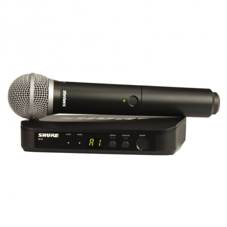 Shure BLX24E/PG58-H8E Telsiz Mikrofon<br>Fotoğraf: 1/1