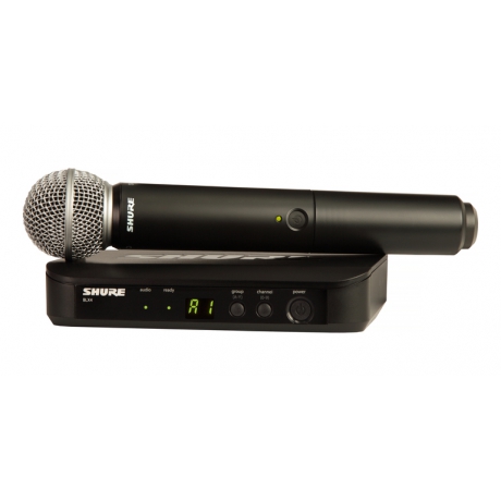 Shure BLX24E/SM58 Wireless Mikrofon Sistemi<br>Fotoğraf: 1/1