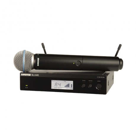 SHURE BLX24R/B58 Telsiz Mikrofon Sistemi<br>Fotoğraf: 1/1