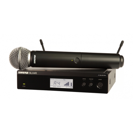 Shure BLX24RE/SM58 Wireless Mikrofon Sistemi<br>Fotoğraf: 1/1