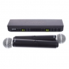 Shure BLX288E/SM58 K3E EL Tipi Telsiz Mikrofon Seti<br>Fotoğraf: 1/1