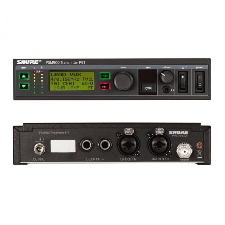 Shure P9RA & P9TE Bodypack Receiver & Transmitter Paketi<br>Fotoğraf: 1/4