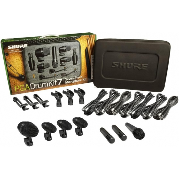 Shure PGA DRUMKIT7 7 Parçalı Davul Mikrofon Seti, Fotoğraf: 1/6