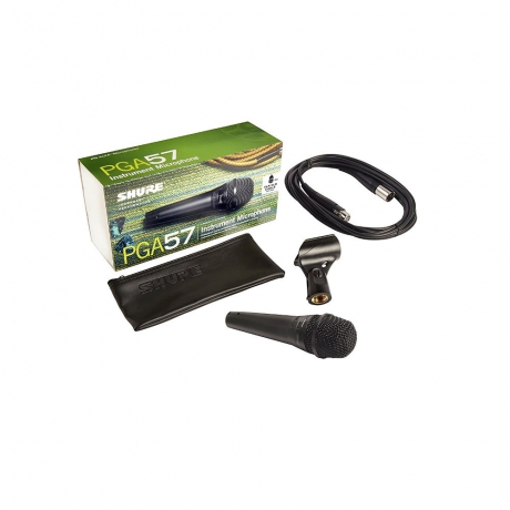 Shure PGA57-XLR Cardioid Dynamic Mikrofon<br>Fotoğraf: 3/3