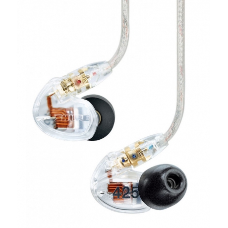 Shure SE425-CL-E Clear Ses İzolasyonlu Kulaklık<br>Fotoğraf: 1/1