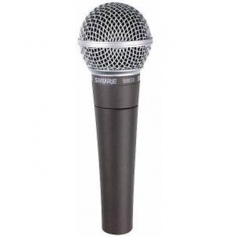 Shure SM58-LCE-X Cardioid Dinamik Enstrüman Mikrofonu<br>Fotoğraf: 1/1
