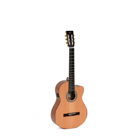 Sigma CMC-STE Elektro Klasik Gitar (Natural)<br>Fotoğraf: 1/5