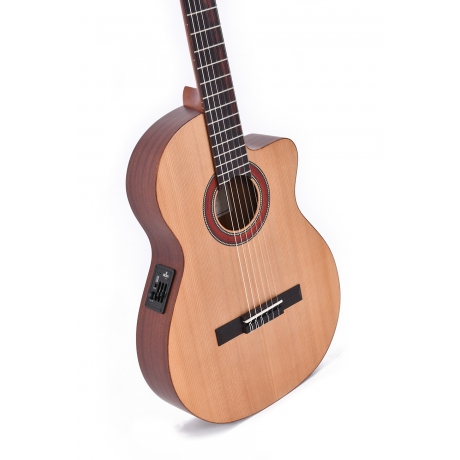 Sigma CTMC-2E Elektro Klasik Gitar (Natural)<br>Fotoğraf: 3/5