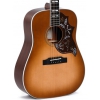 Sigma DM-SG5 Mahogany Dreadnought Elektro Akustik Gitar, Fotoğraf: 2/5