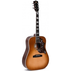 Sigma DM-SG5 Mahogany Dreadnought Elektro Akustik Gitar