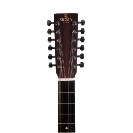 Sigma DM12E 12 Telli Elektro Akustik Gitar (Natural)<br>Fotoğraf: 5/5
