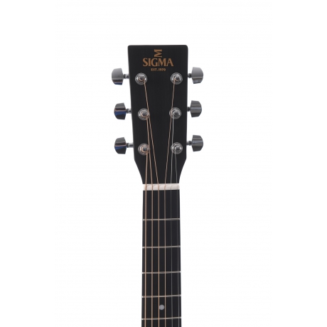 Sigma DMCE-BKB Elektro Akustik Gitar (Siyah)<br>Fotoğraf: 5/5