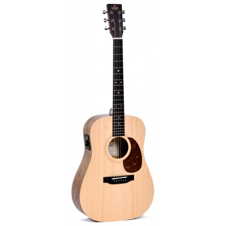 Sigma DSME Dreadnought Short Scale Elektro Akustik Gitar (Natural)<br>Fotoğraf: 1/4