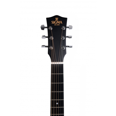 Sigma GJM-SGE Grand Jumbo Elektro Akustik Gitar (Satin Sunburst)<br>Fotoğraf: 5/6