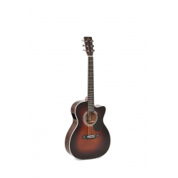 Sigma OMTC-1E-SB Cutaway Elektro Akustik Gitar (Sunburst)