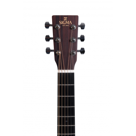 Sigma TM-12E Travel Elektro Akustik Gitar (Natural)<br>Fotoğraf: 3/4
