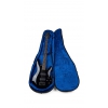 Solid Case Bas Gitar Premium Gigbag (Siyah-Mavi), Fotoğraf: 3/4