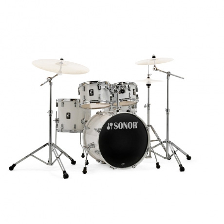 Sonor AQ1 Stage Akustik Davul Seti (Piano White)<br>Fotoğraf: 1/1