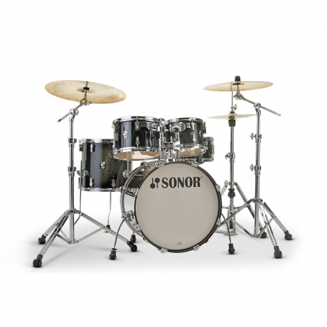 Sonor AQ2 Studio Akustik Davul (Trans Black)<br>Fotoğraf: 2/3