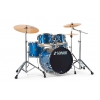 Sonor AQX Studio 20" Akustik Davul Seti (Blue Ocean Sparkle)<br>Fotoğraf: 2/3
