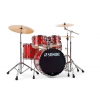 Sonor AQX Studio 20" Akustik Davul Seti (Red Moon Sparkle)<br>Fotoğraf: 2/3