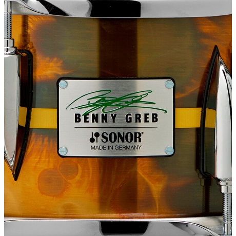 Sonor Benny Greb 13x5.75" Trampet (Vintage Brass)<br>Fotoğraf: 4/5