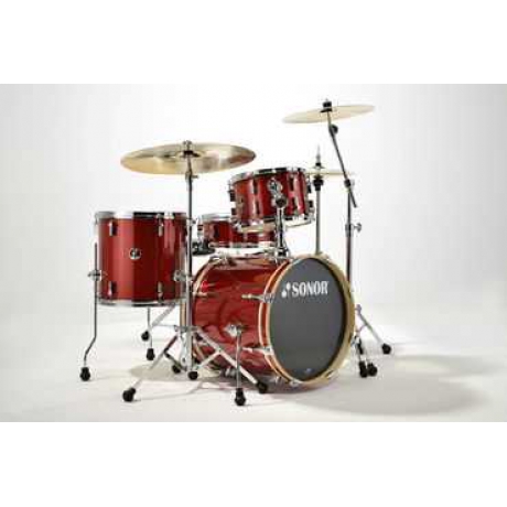 Sonor Bop SSE12 Special Edition Red Galaxy Sparkle Davul Seti<br>Fotoğraf: 4/5