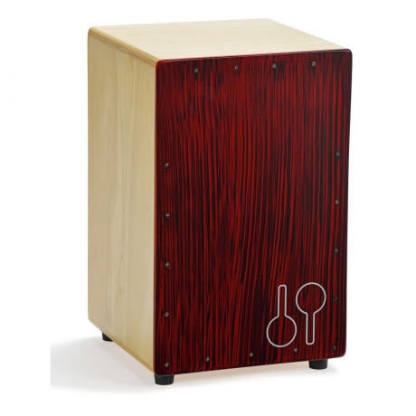 Sonor CAJ RBS Stripes Cajon Mosquito (Siyah Kırımızı)<br>Fotoğraf: 1/1