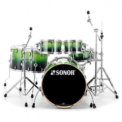 Sonor Essential Force S Drive ESF11 Green Fade Akustik Davul Seti