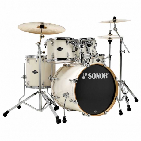 Sonor Essential Force Stage 3 ESF 11 Creme White Akustik Davul Seti<br>Fotoğraf: 1/1