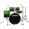 Sonor Essential Force Studio ESF 11 (Green Fade) Akustik Davul Seti<br>Fotoğraf: 1/2