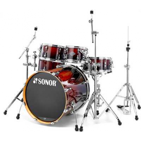 Sonor Essential Force Studio ESF11 Brown Fade Akustik Davul<br>Fotoğraf: 1/4