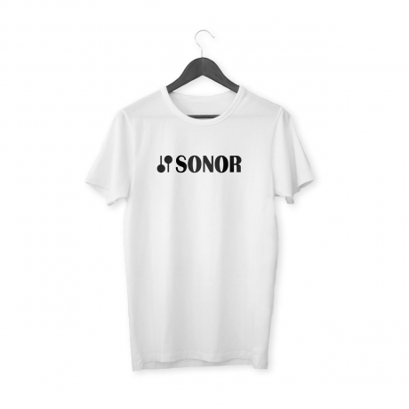 Sonor Logo T-Shirt (Beyaz)<br>Fotoğraf: 1/1