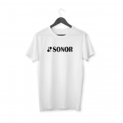 Sonor Logo T-Shirt (Beyaz)