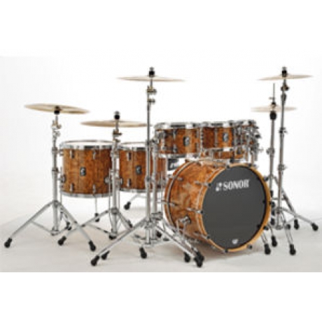 Sonor PL 12 Studio 1 (4 Parça) Akustik Davul Seti (Chocolate Burl)<br>Fotoğraf: 1/1