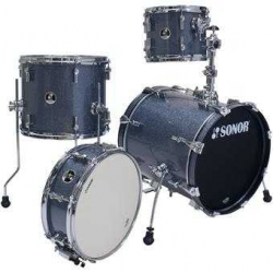Sonor Safari SSE12 Special Edition Black Galaxy Sparkle Davul Seti