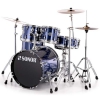 Sonor Smart Force SFX11 Xtend Studio Brushed Blue Akustik Davul Seti<br>Fotoğraf: 1/1