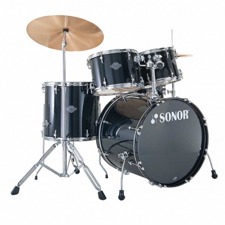 Sonor Smart Force Studio SMF11 Black Davul Seti<br>Fotoğraf: 1/2