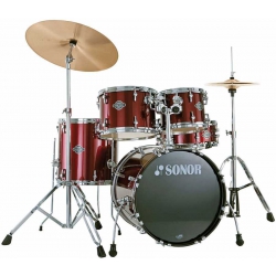 Sonor Smart Force Xtend Stage 2 SFX 11 Wine Red Akustik Davul Seti