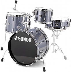 Sonor SSE 13 Players Covered Black Galaxy Sparkle (4 Parça) Akustik Davul Seti