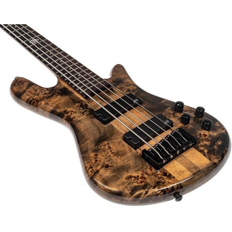 Spector RH NS Ethos 5 Telli Bas Gitar (Super Faded Black Gloss)<br>Fotoğraf: 2/2