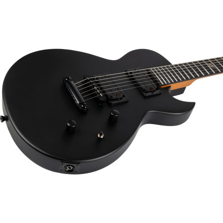 Spira L-400 MBK Elektro Gitar (Mat Siyah)<br>Fotoğraf: 3/7