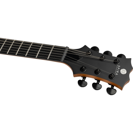 Spira L-400 MBK Elektro Gitar (Mat Siyah)<br>Fotoğraf: 6/7