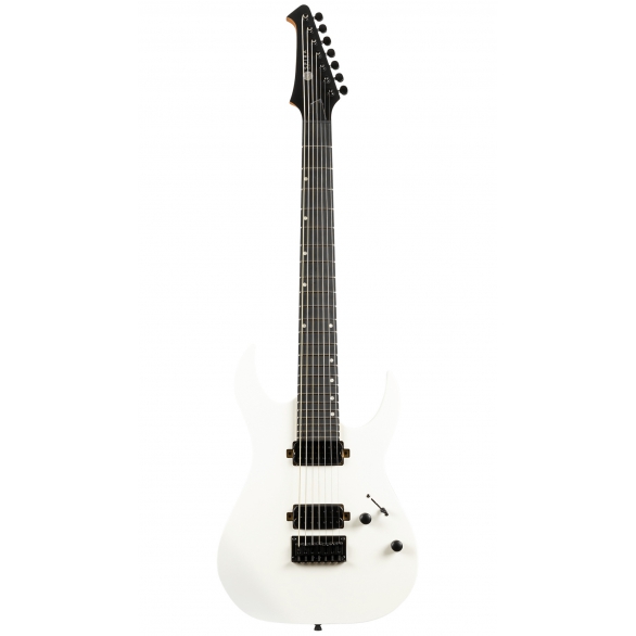 Spira S-407 MWH 7 Telli Elektro Gitar (White), Fotoğraf: 1/7